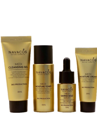Bộ dưỡng da trẻ hoá và căng bóng Navacos Luxury Beauty Collection 4 sản phẩm